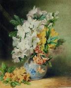 unknow artist Floral, beautiful classical still life of flowers.035 France oil painting reproduction